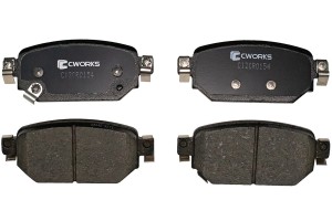 Тормозные колодки задние, Low Metallic C12CR0154 C12CR0154 CWORKS