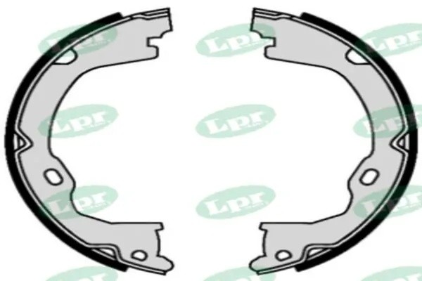 Комплект тормозных колодок 09550 09550 LPR