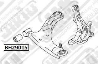 Сайлентблок рычага передний SUZUKI GRAND VITARA 06-14 BH29015 BH29015 JIKIU