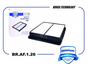 Фильтр воздушный BR.AF.1.26 28113-C1500 Sonata LF 2,0 245 л.с. 14-, Optima JF 2. BR.AF.1.26 BRAVE