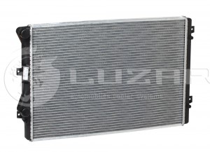 Радиатор двигателя VAG Superb II (08-)/Passat B5 (05-)/Golf V (03-)/Golf VI (07- LRC1811J LUZAR