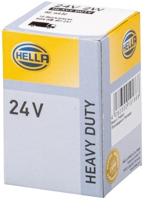 лампа накаливания! (безцокольная) 2W 24V W2.1X9.5d\ MB 8GA008901-241 HELLA