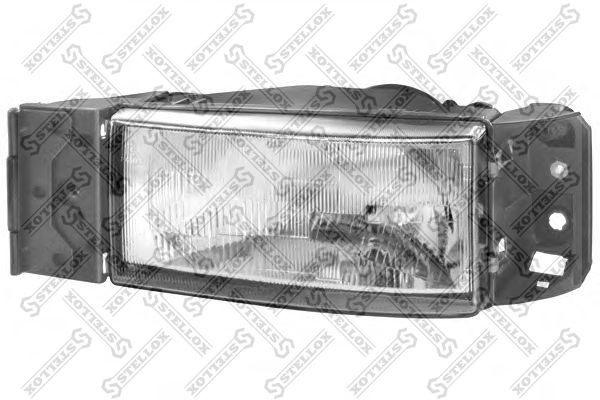 фара! левая прямоугольная\ Iveco EuroCargo/Tech/Star 87-33034-SX STELLOX