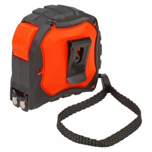 Рулетка AIRLINE 5 м х 19 мм (автостоп, магнитный зацеп) в прорезиненном корпусе ATBQ027 AIRLINE