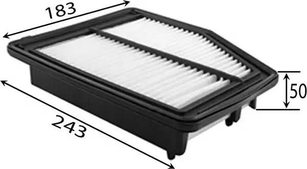 Фильтр воздушный HONDA Civic (12-) (1.8) JS ASAKASHI A28002 JS ASAKASHI