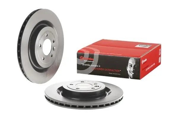 Диск тормозной LAND ROVER RANGE ROVER IV (L405) 08/12  задн. 09.B504.11 09.B504.11 BREMBO