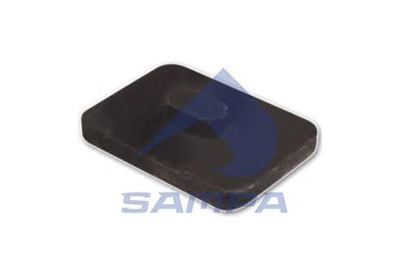 отбойник рессоры !пластина 50x70x8/15 \MB207-210/308-310/407-410. BM601/602/611 011.076 SAMPA