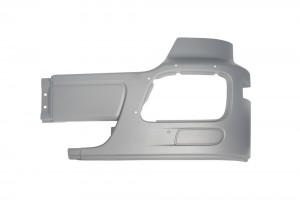 угол бампера! левый без отверстия серый пластик\ MB M3100103 MARSHALL