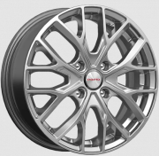 КиК Лилиом 16.0 / 6.0J PCD 4x100.00 ET 45.00 ЦО 67.10 Литой / Антрацитовый 77049 K K WHEELS