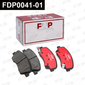 FDP0041-01 колодки дисковые передние! с антискрип.пластинами\ Hyundai Solaris/Ac FDP0041-01 FAP