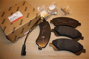 Колодки тормозные FORD Transit (06-) передние (комфорт) (4шт.) OE 1824347 FORD