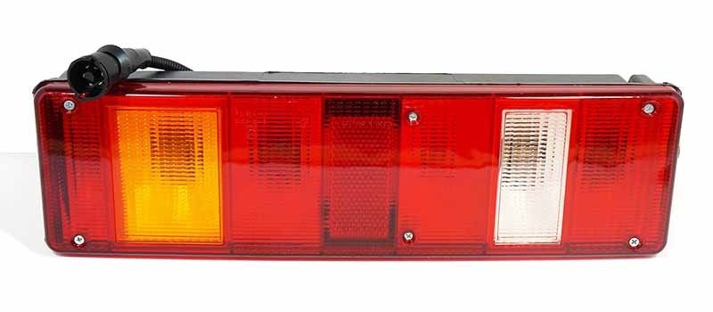 Фонарь задний левый 24В в сборе с подсветкой номера КАМАЗ, ГАЗ, ВАЛДАЙ, МАЗ, УРА 8512-24 TEH AVTO SVET