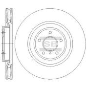 Диск тормозной передний INFINITI FX08-, G 08-, Q/QX 13- SD4228 SD4228 SANGSIN