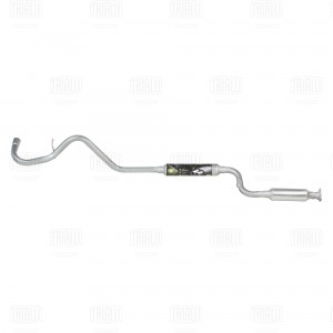 Глушитель Лада 2123 Евро-3 доп. (рез-р) со строн. фл. 3 отв. (алюм. сталь) (EAM  EAM 0212 TRIALLI