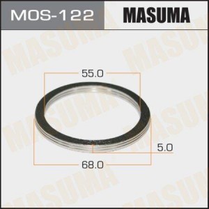 кольцо глушителя уплотнительное!(м) 55х68\ Toyota MOS-122 MASUMA
