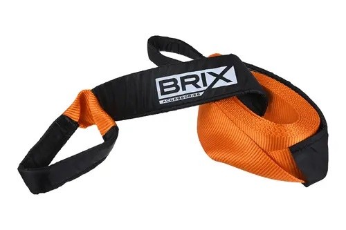 трос динамический! стропа рывковая 7т, 6м, с петлями, с сумкой BRX0080032 BRIX