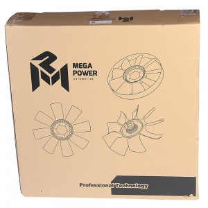 Муфта вязкостная с крыльчаткой КАМАЗ ЕВРО 5 MEGAPOWER 130-12-074 MEGA POWER