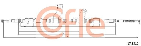 CHEVROLET LACETTI 92173516 COFLE