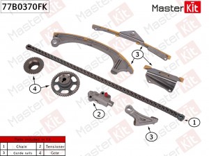 Комплект цепи ГРМ HONDA K24W 77B0370FK 77B0370FK MASTER KIT