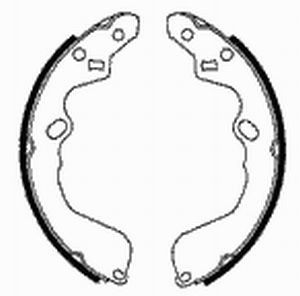 Колодки барабанные Kia Clarus 1.8i &16V без ABS 96-00 SA079 SA079 SANGSIN