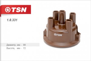 Крышка трамблера для а/м ГАЗ,УАЗ "TSN" 18331 TSN