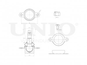 Опора шаровая передняя нижняя SSP-20098 UNIO