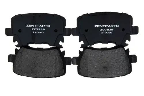 колодки дисковые задние!\ Audi A3 диск 16' 03>, VW Touran диск 15' 03> Z07239 ZENTPARTS