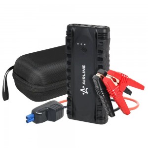 Устройство пусковое "AIRLINE" 14.8V 750А 12000 мАч (умные провода, пуск ДВС 3.0d AEAB006 AIRLINE