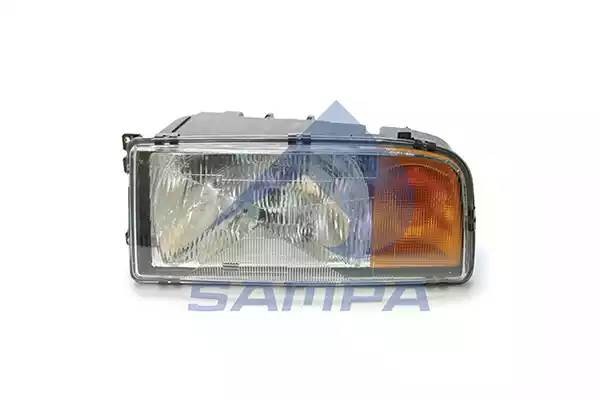 Фара головная правая без коррект. MB Actros/Axor 96->02 201126 SAMPA