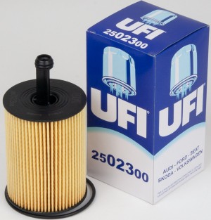 Фильтр масляный VW GOLF V/VI, JETTA III/IV, PASSAT (3C), TIGUAN 1.9/2.0TDI 25.02 25.023.00 UFI