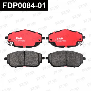 FDP0084-01 колодки дисковые передние!\ Toyota Corolla, Auris 1.3-1.8/1.4D 12> FDP0084-01 FAP