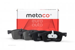 Колодки тормозные передние к-кт '3000-432 3000432 METACO