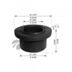 Втулка стабилизатора VOLVO переднего (25x46x22мм) MANSONS 900227 MANSONS