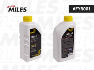 Антифриз готов к применению  G12/G12+ (жёлтый, SUPER LONG LIFE COOLANT -40C) 1 к AFYR001 MILES