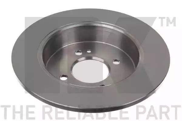 Диск тормозной задний Hyundai Solaris, Kia Rio III 11- 203539 203539 NK
