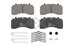 Накладки тормозные дисковые SAF 29162 29162E EXOVO