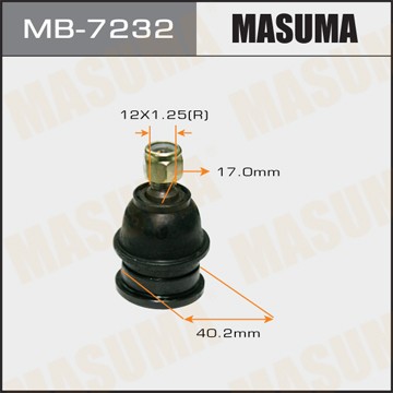 опора шаровая!\ Mitsubishi Colt/Lancer 91> MB7232 MASUMA