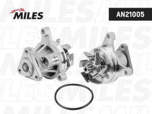 Насос водяной FORD FOCUS II/MONDEO III/MAZDA 3/5/MPV 1.8-2.0 04- (DOLZ F150) AN2 AN21005 MILES