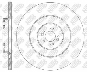 Диск тормозной HAVAL Jolion Suv задний (1шт.) NIBK RN2329 NIBK