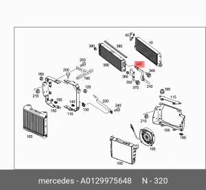 КОЛЬЦО УПЛОТНИТЕЛЬНОЕ 0129975648 A 012 997 56 48 MERCEDES BENZ