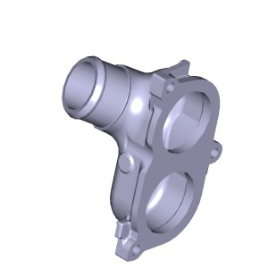 Патрубок ЯМЗ-534 радиатора подводящий АВТОДИЗЕЛЬ 5340.1303130-10 YAMZ
