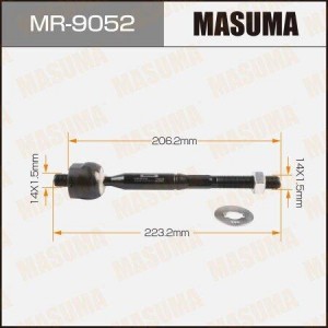 тяга рулевая!\ Mazda CX-7 07> MR-9052 MASUMA