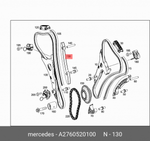 MERCEDES BENZ W222 (2013>) A 276 052 01 00 MERCEDES BENZ