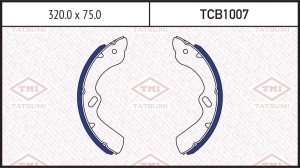 Колодки тормозные барабанные ISUZU Elf 03- TCB1007 TCB1007 TATSUMI