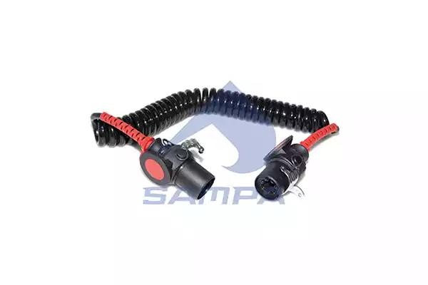 Кабель электрический EBS 24V 7 полюсов 2 вилки L: 5,5m / WL: 4,5m 095.169 SAMPA