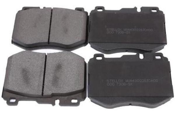колодки дисковые задние! с антискрип. пл.\ Honda Ridgeline 06>, Acura TL 09> 000-730B-SX STELLOX