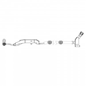 Датчик ABS TOYOTA HILUX (15-) задн. лев. VSABS1926 START VOLT