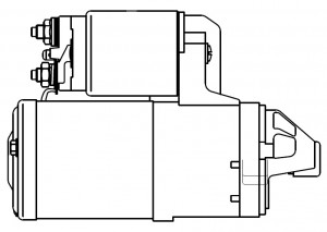 Стартер для а/м Suzuki Grand Vitara (05-) 2.0i 1,7кВт (LSt 2405) LST 2405 START VOLT