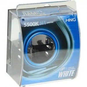 Лампа 24V H1 70W P14.5s 5500К бокс (2шт.) Super White HNG 24170SW2 HNG