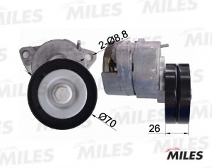 Натяжитель ремня приводного OPEL/GM AG00313 AG00313 MILES